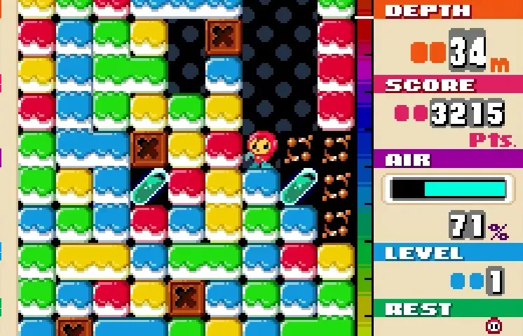 Backdrop artwork for Mr. Driller