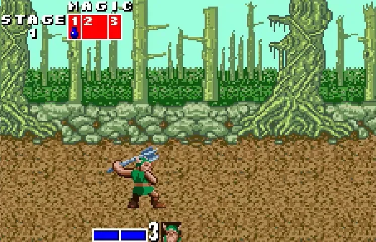 Backdrop artwork for Golden Axe