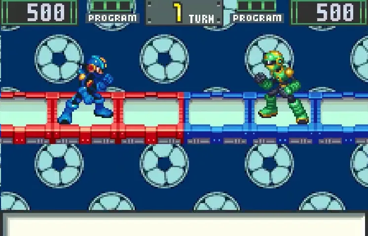 Backdrop artwork for RockMan EXE: N1 Battle