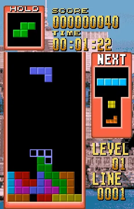 Backdrop artwork for Tetris