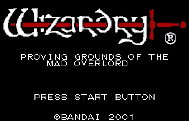 Wizardry Scenario #1: Proving Grounds of the Mad Overlord screenshot