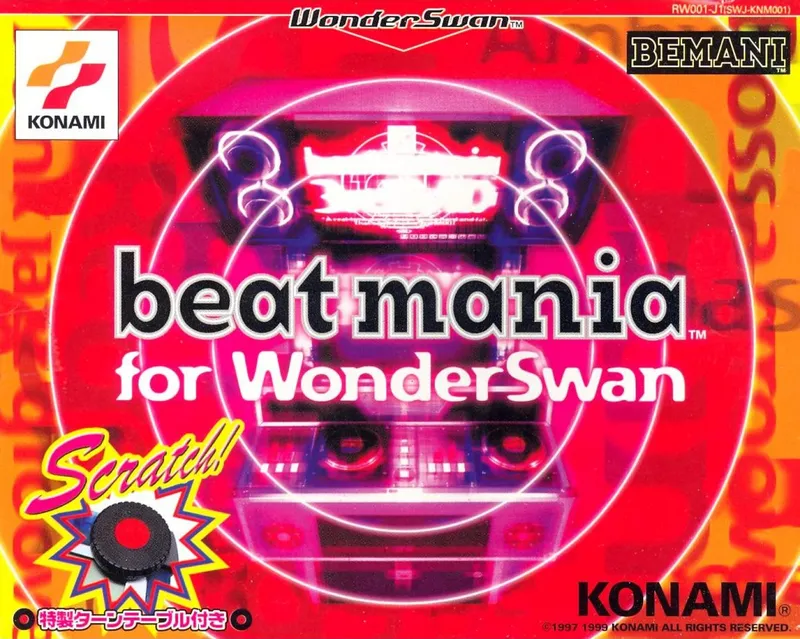 Beatmania for WonderSwan box art