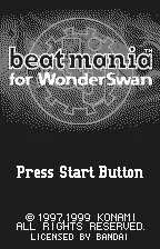 Beatmania for WonderSwan screenshot