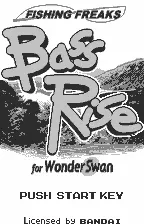Fishing Freaks: BassRise for WonderSwan screenshot