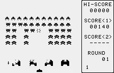 Backdrop artwork for Space Invaders